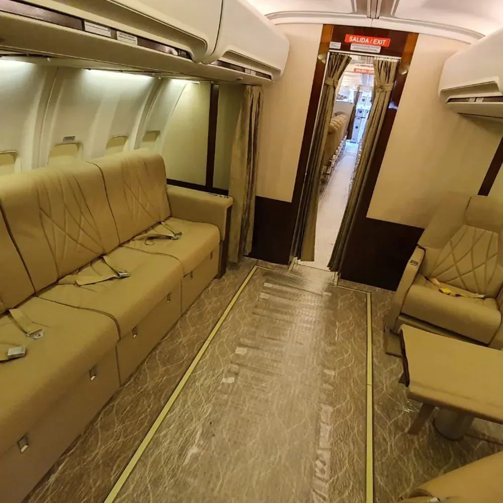 Recuperación de telas, cueros y plásticos aeronáuticos.