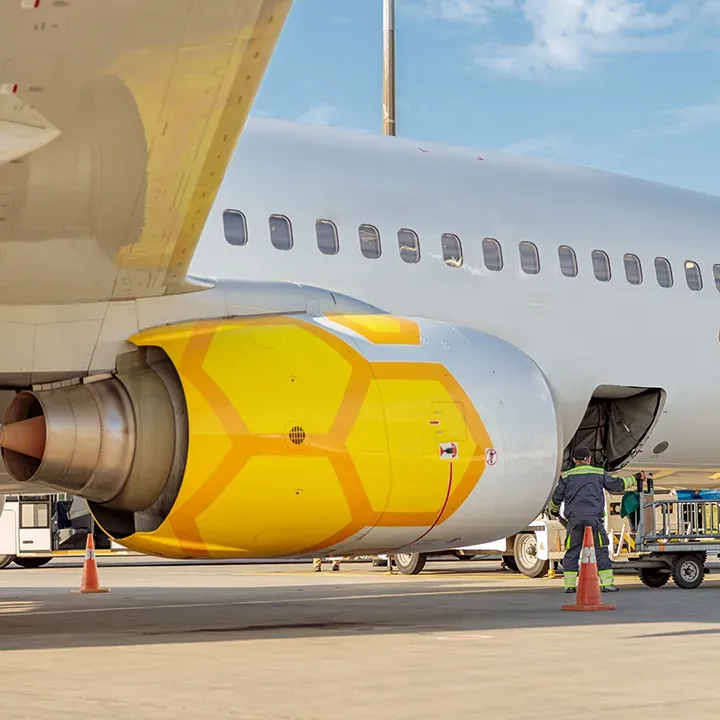 Chapa y pintura para aviones, vehículos y equipamiento aeroportuario.