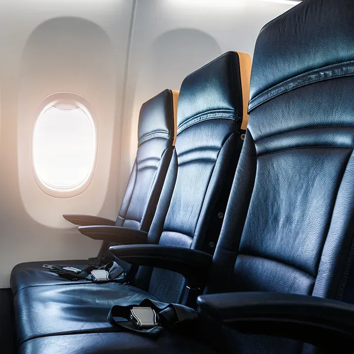 Recuperación de telas, cueros y plásticos aeronáuticos.